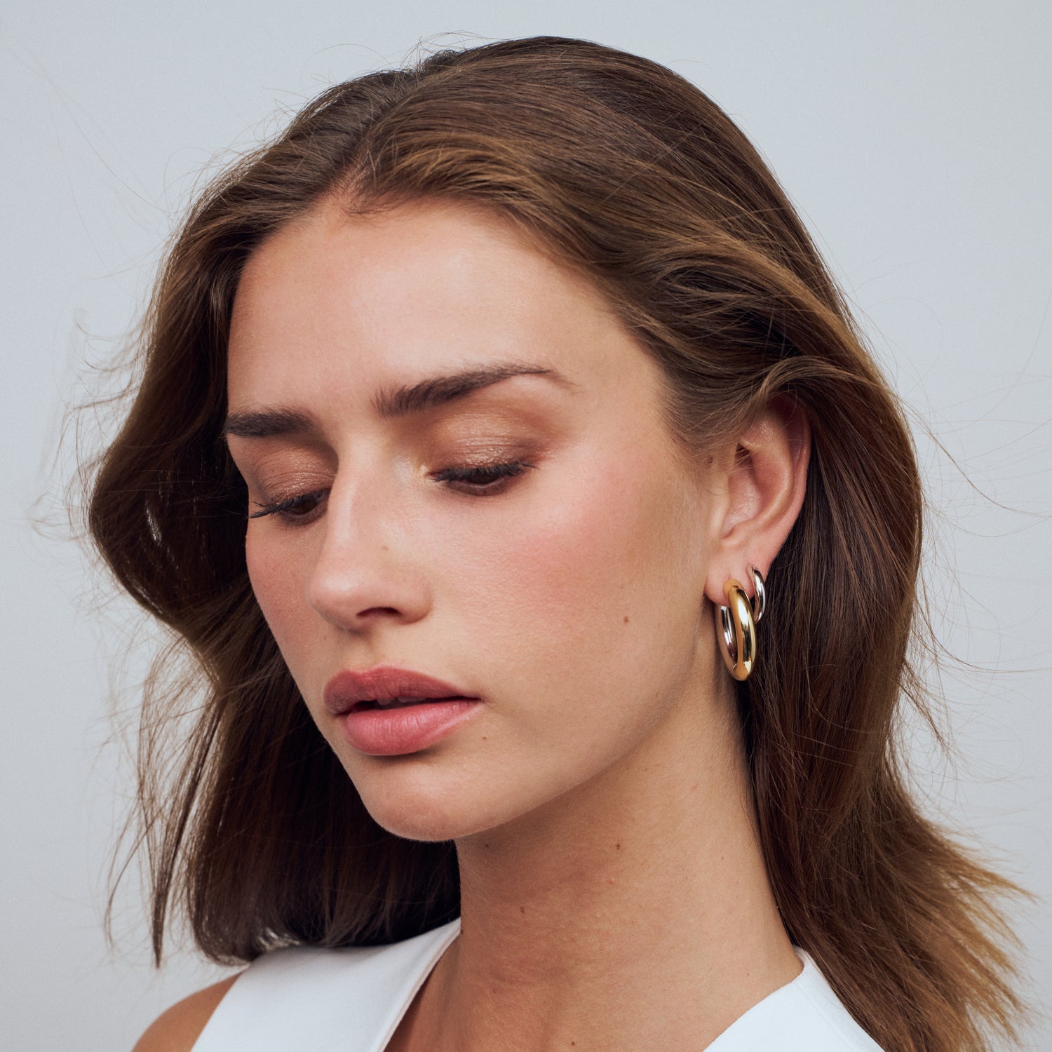 925 Sterling silver / 18K gold plated | X-Grande