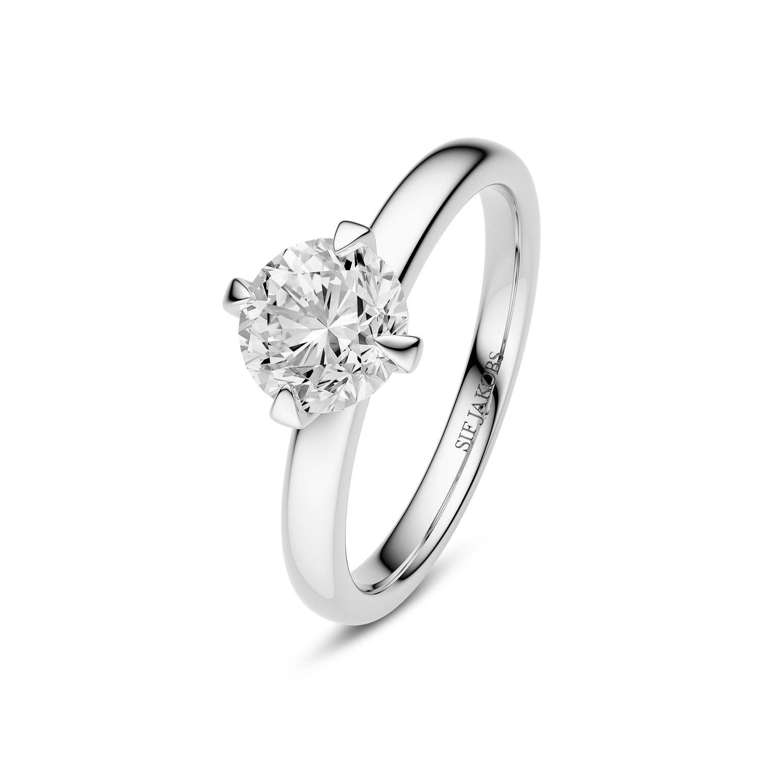 14k White gold | 1.00 ct | 60, 14k White gold | 1.00 ct | 58, 14k White gold | 1.00 ct | 56, 14k White gold | 1.00 ct | 54, 14k White gold | 1.00 ct | 52, 14k White gold | 1.00 ct | 50