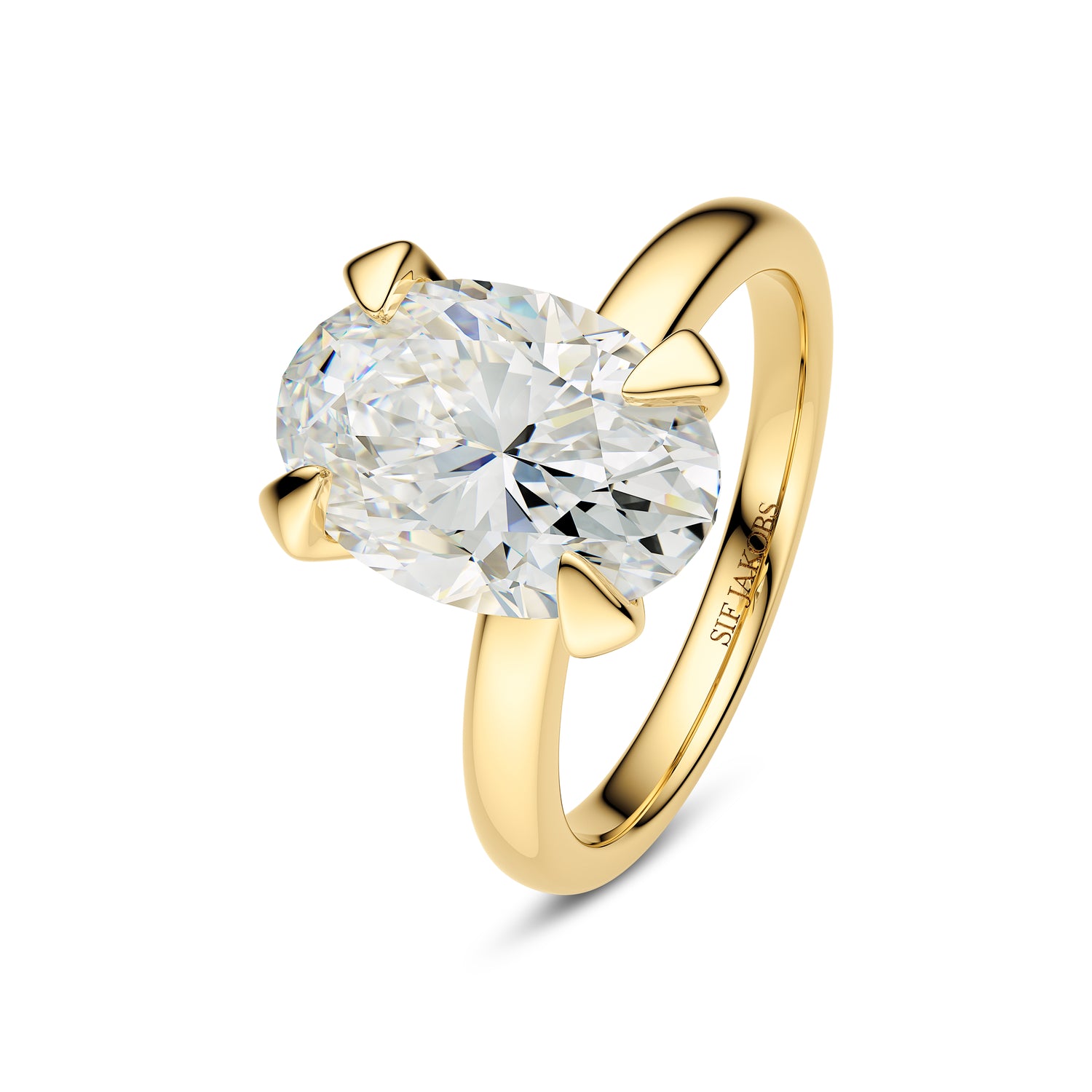 14k Yellow gold | 3.00 ct | 58, 14k Yellow gold | 3.00 ct | 56, 14k Yellow gold | 3.00 ct | 54, 14k Yellow gold | 3.00 ct | 52, 14k Yellow gold | 3.00 ct | 50