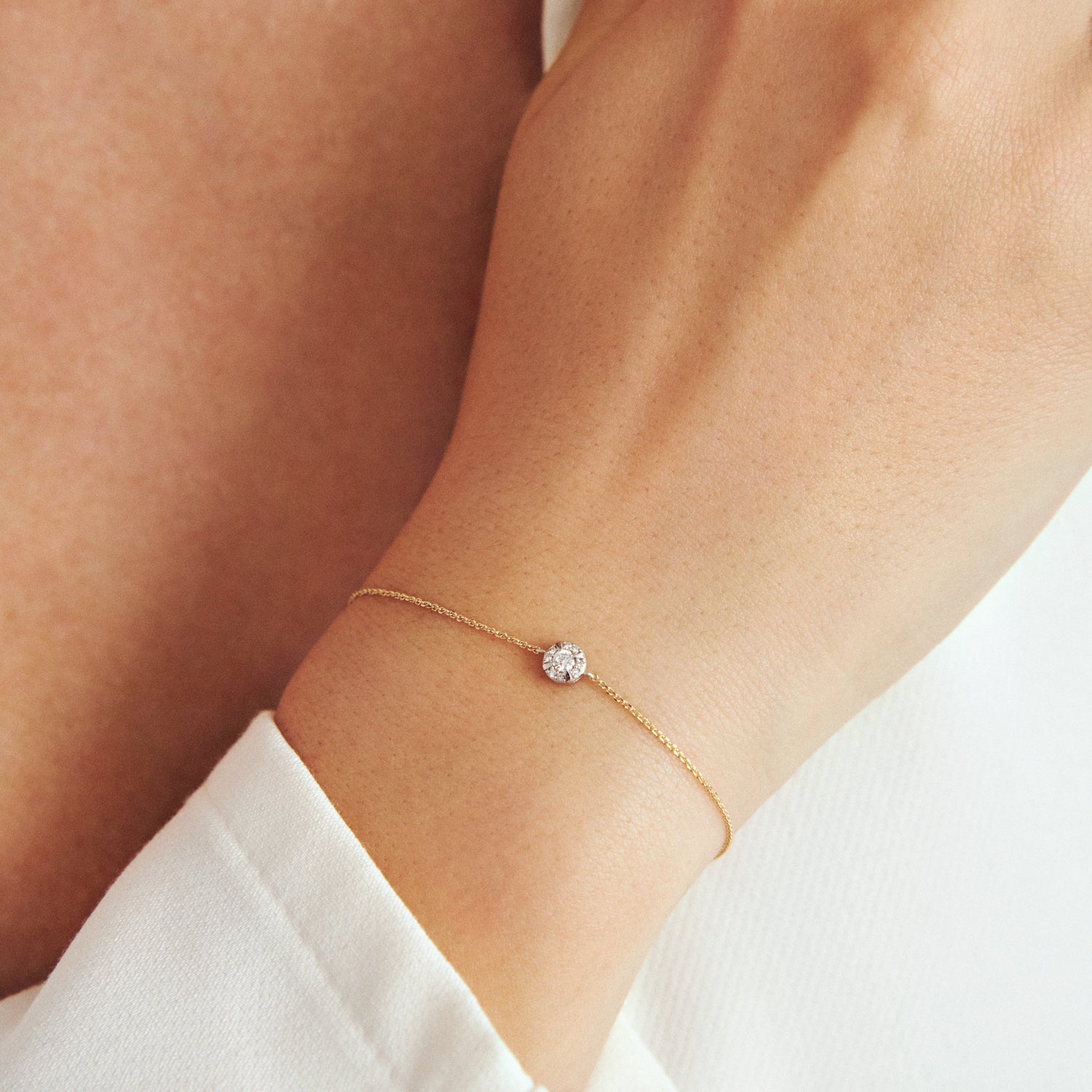 14k yellow & white gold