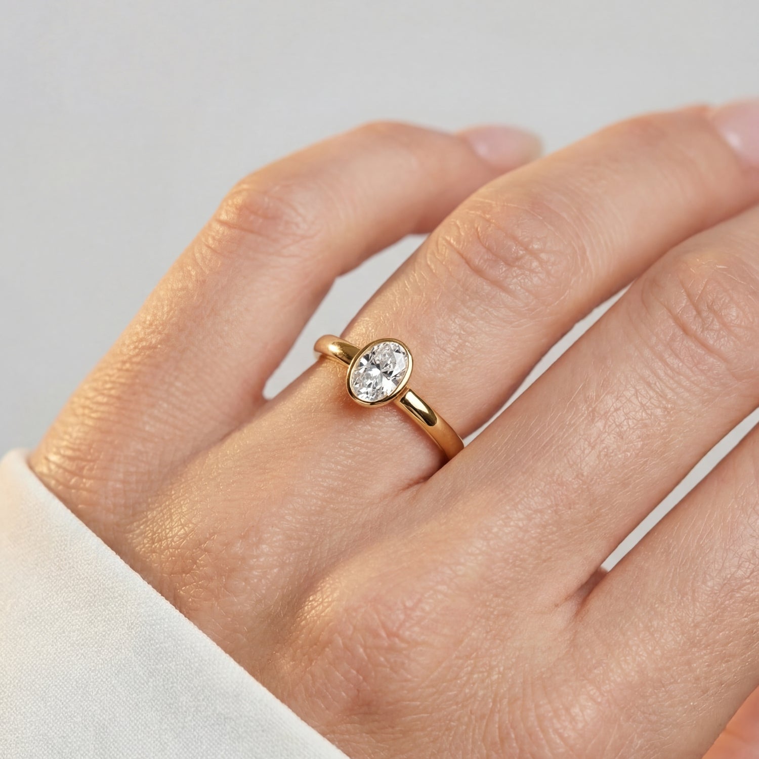 18K gold plated | White | 60, 18K gold plated | White | 58, 18K gold plated | White | 56, 18K gold plated | White | 54, 18K gold plated | White | 52, 18K gold plated | White | 50