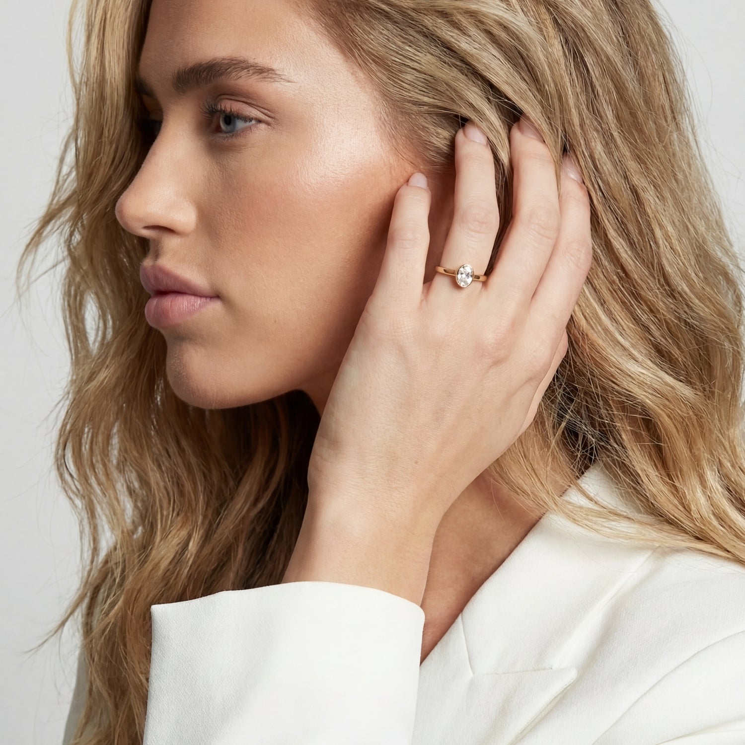 18K gold plated | White | 60, 18K gold plated | White | 58, 18K gold plated | White | 56, 18K gold plated | White | 54, 18K gold plated | White | 52, 18K gold plated | White | 50