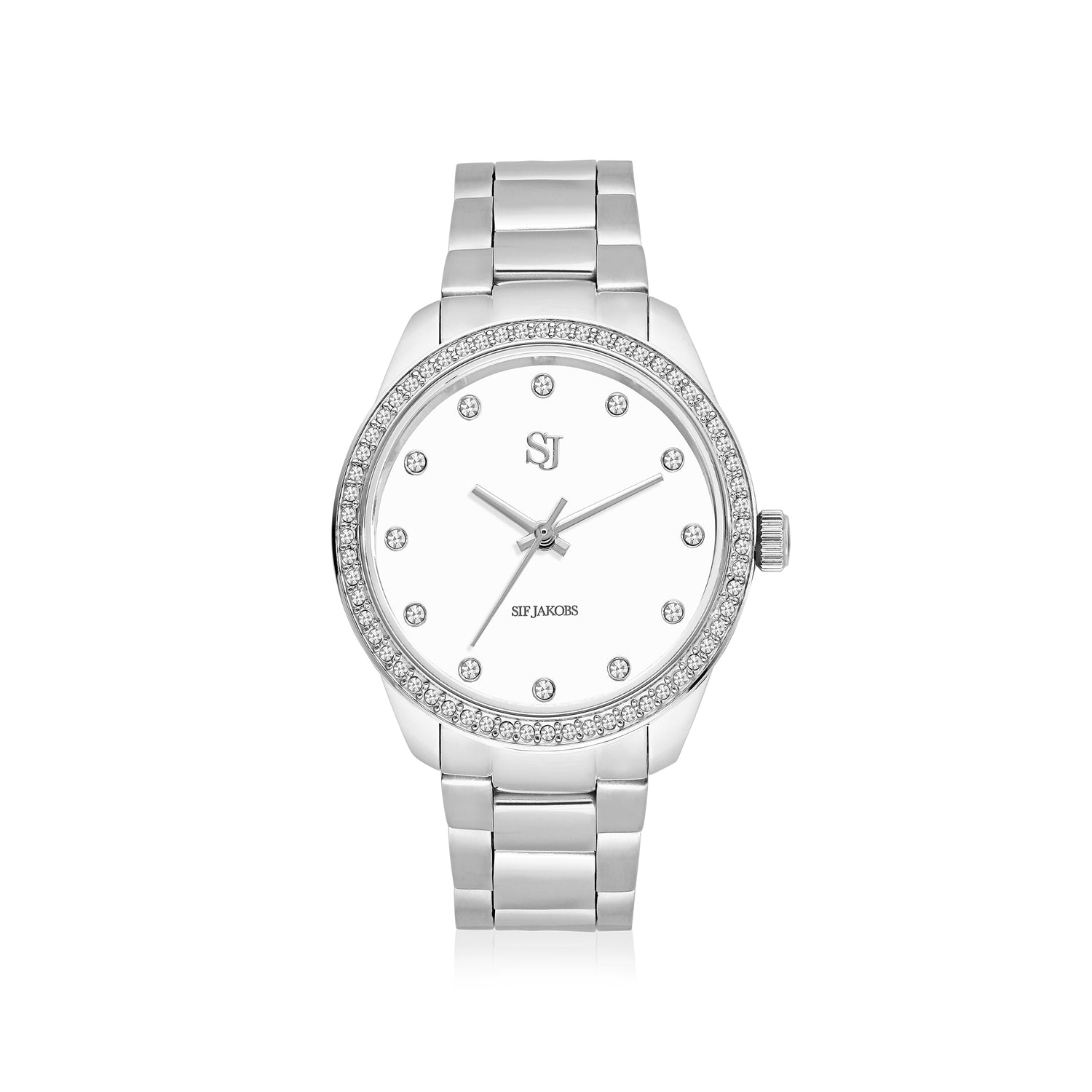 Stainless steel Silver | White