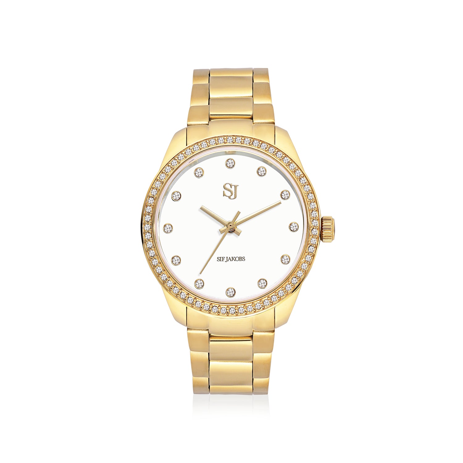 Stainless steel gold | White