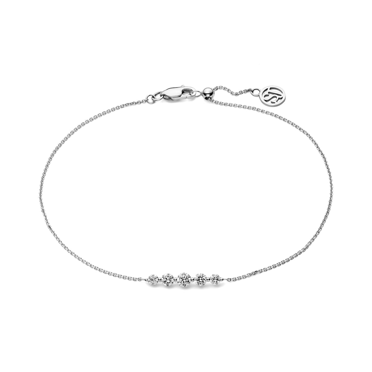 14k White gold