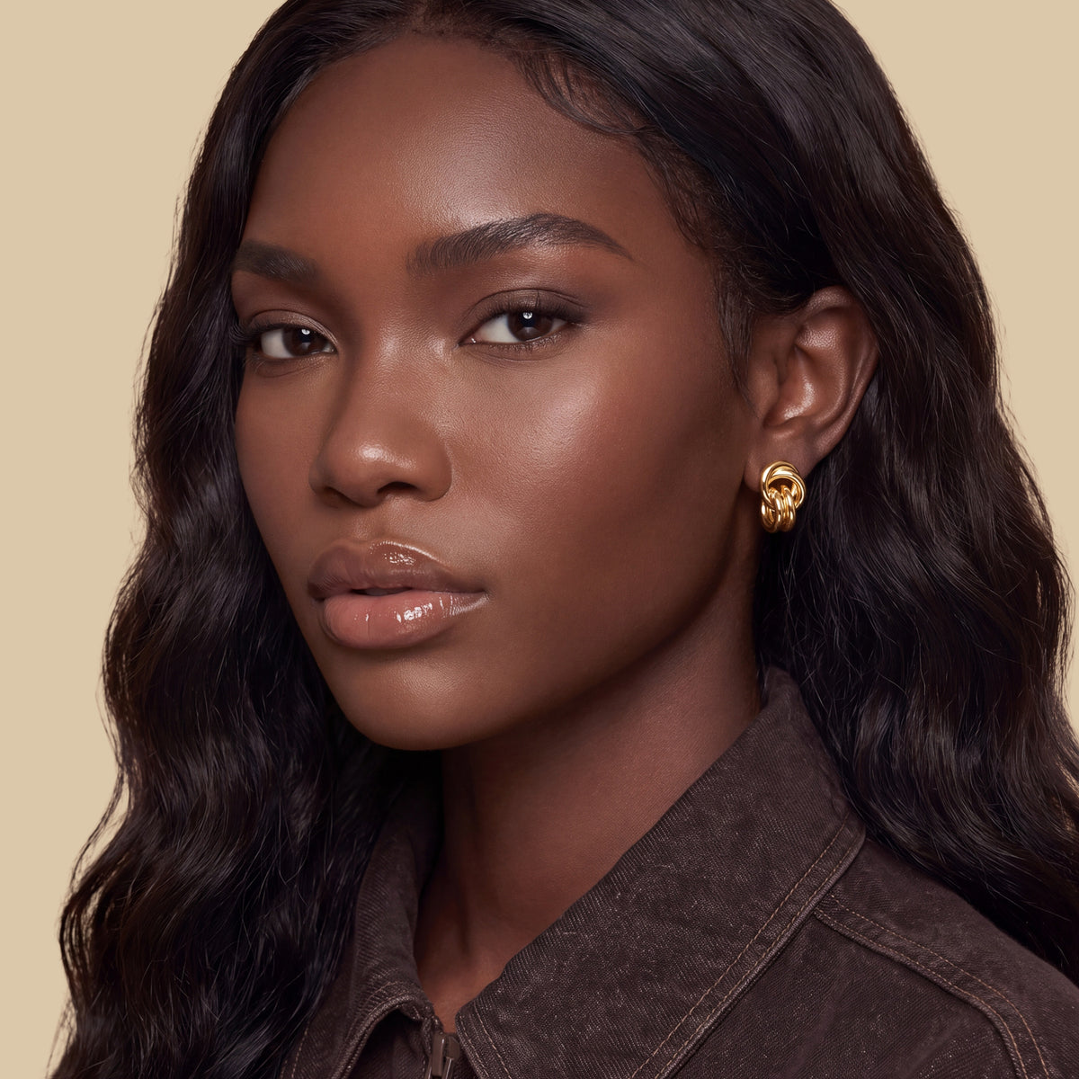 18K gold plated | Large