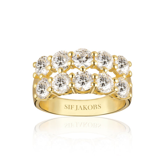 18K gold plated | White | 60, 18K gold plated | White | 58, 18K gold plated | White | 56, 18K gold plated | White | 54, 18K gold plated | White | 52, 18K gold plated | White | 50