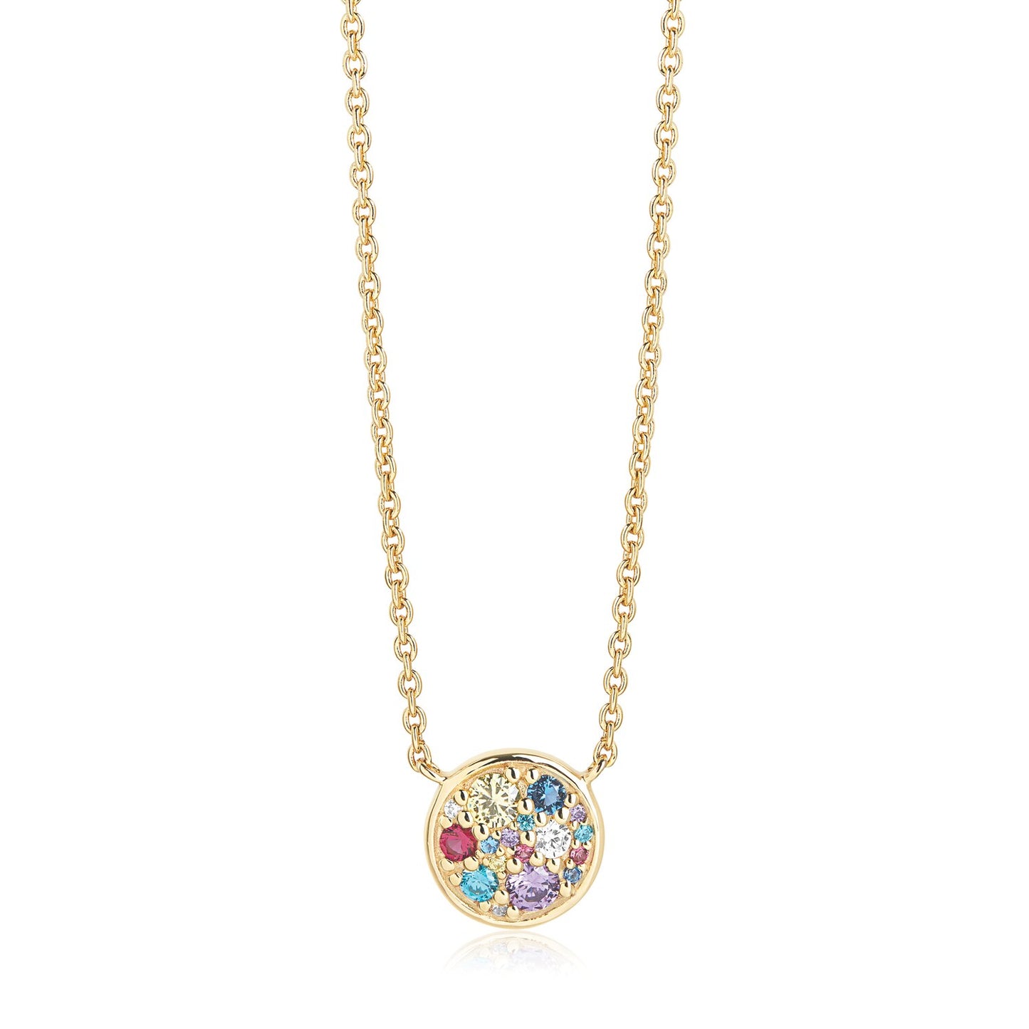 18K gold plated | Rainbow