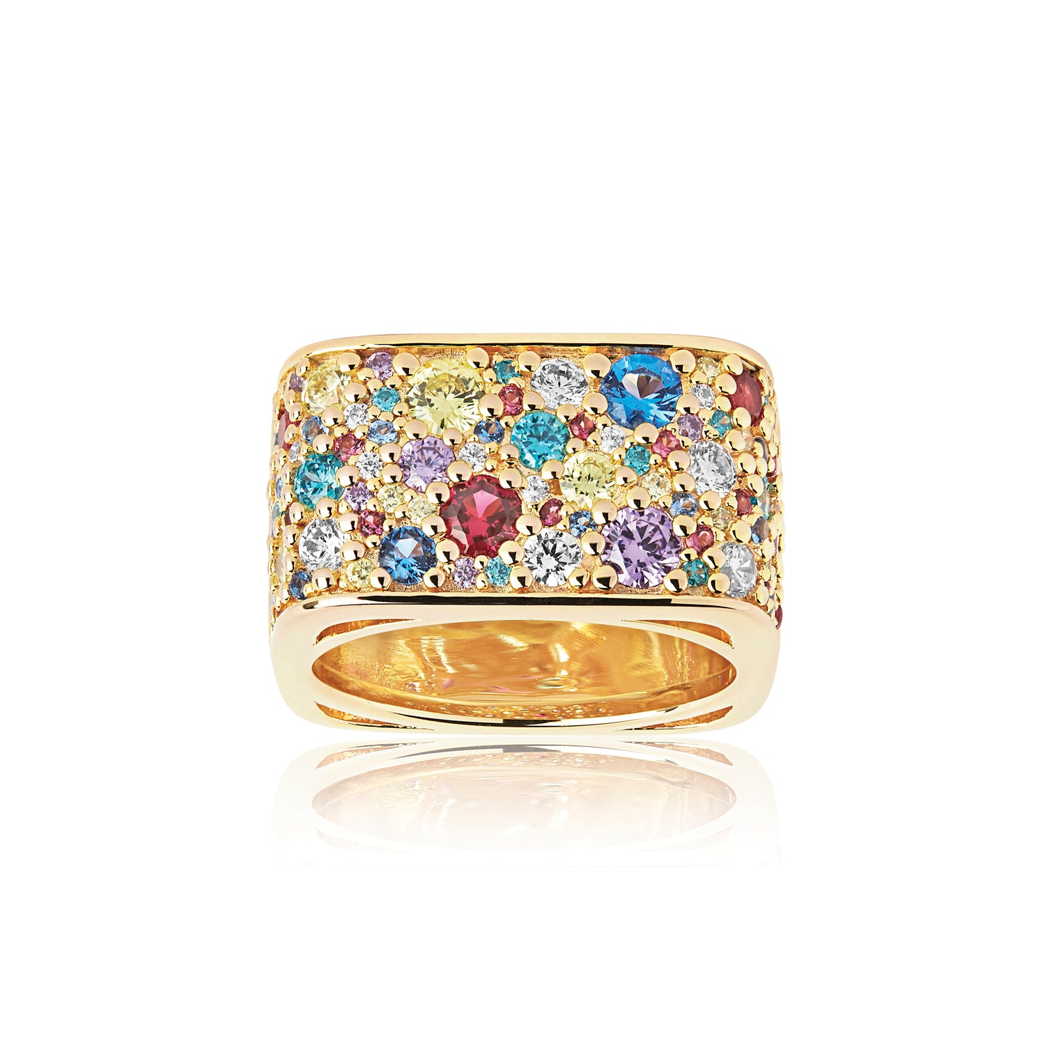 18K gold plated | Rainbow | 56, 18K gold plated | Rainbow | 54, 18K gold plated | Rainbow | 50