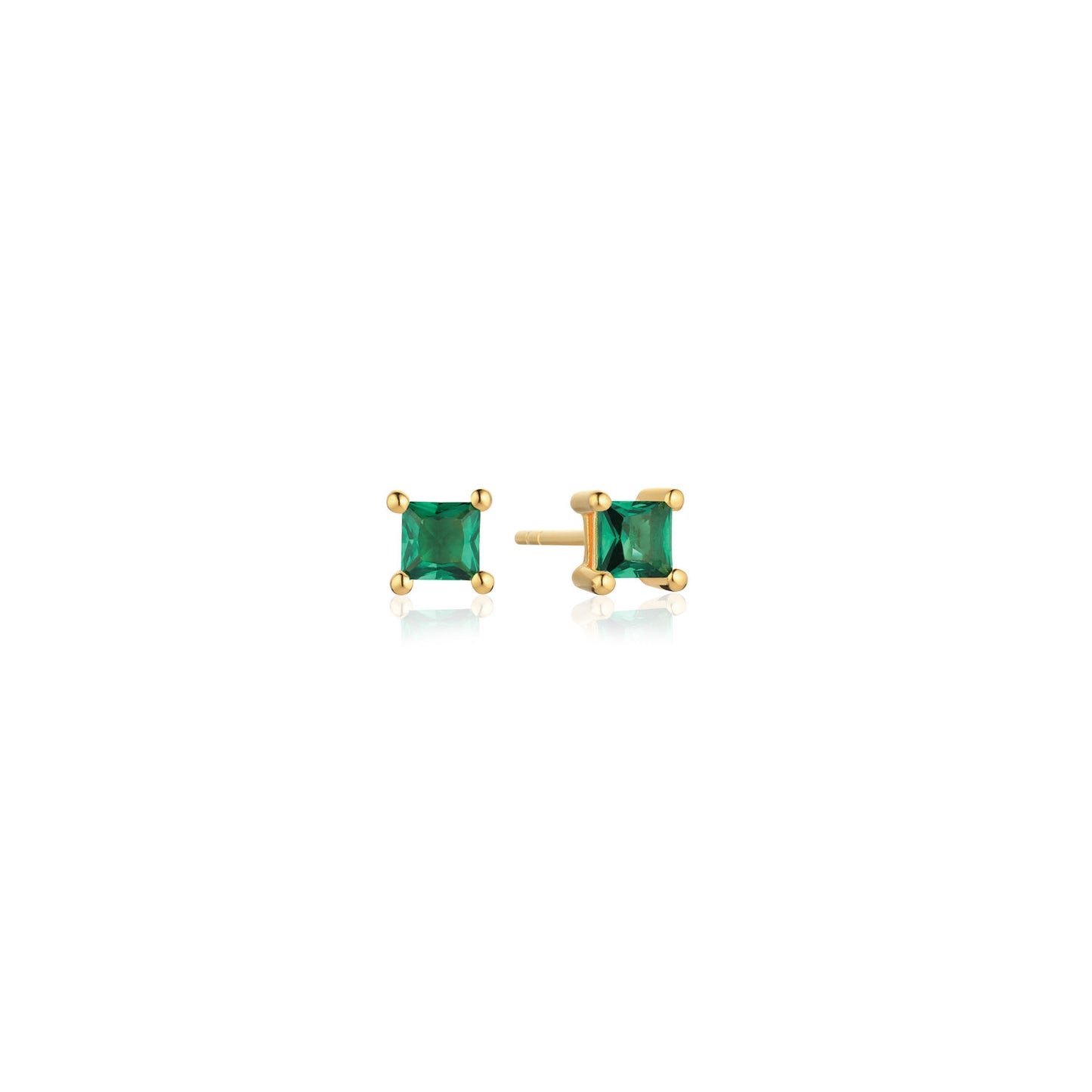 18K gold plated | Green