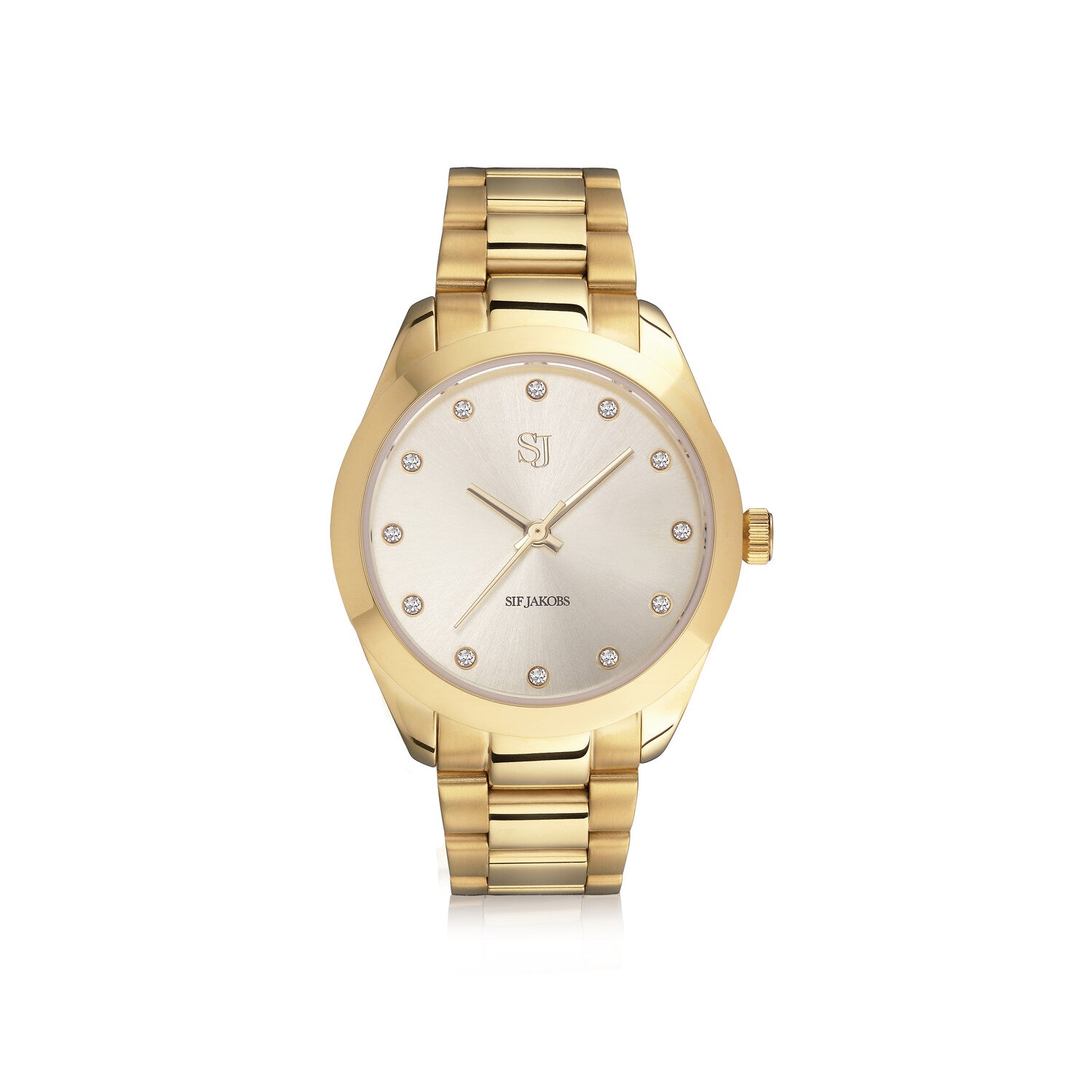 Stainless steel gold | Gold dial