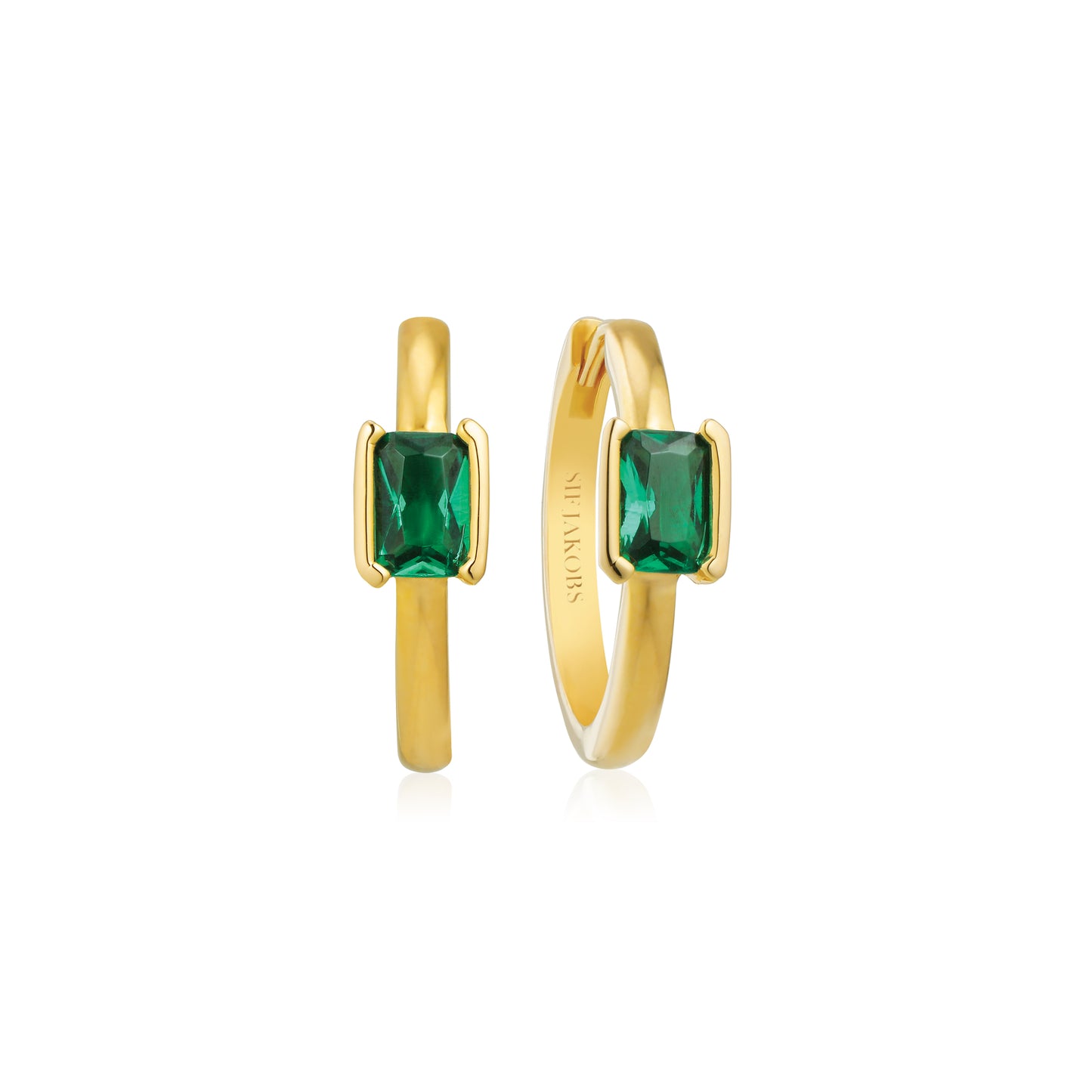 18K gold plated | Green