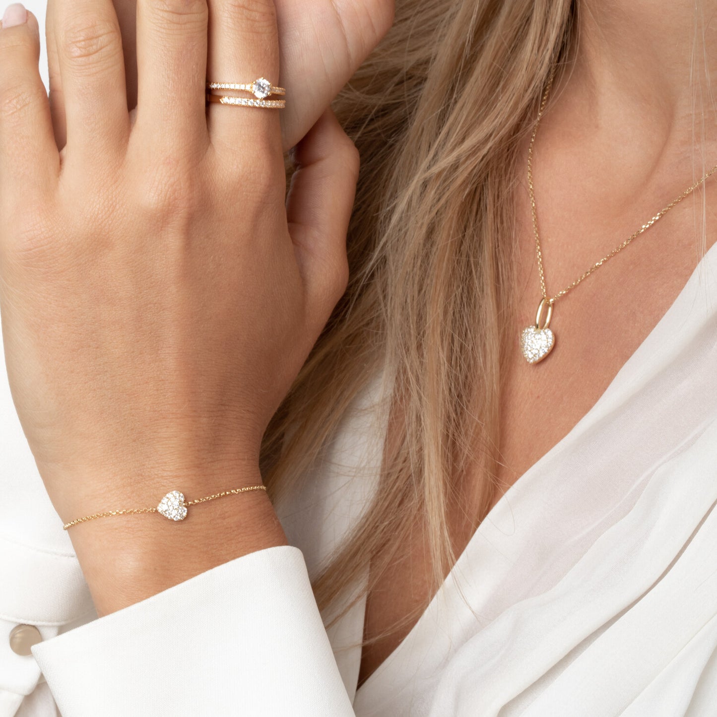 925 Sterling silver | White