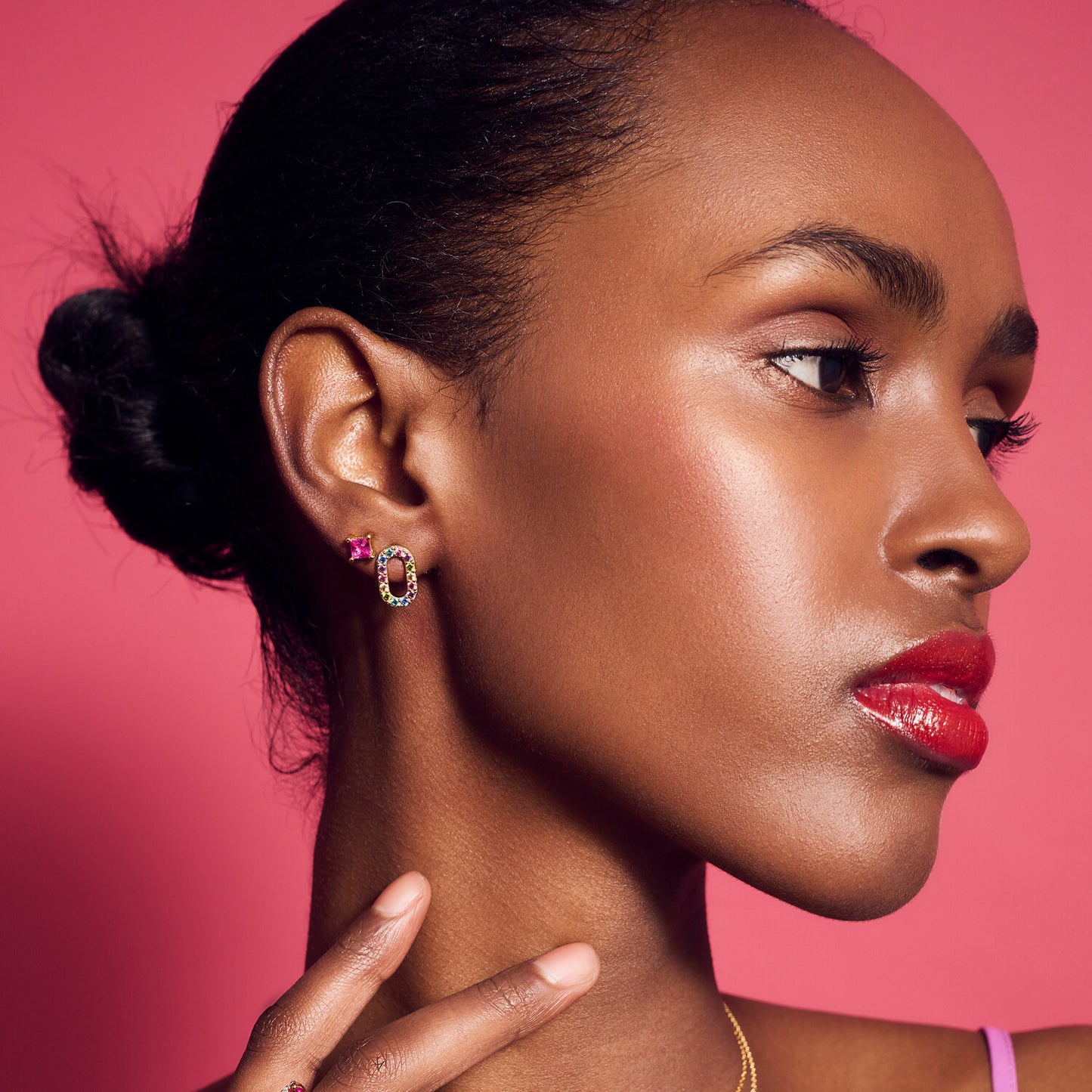 18K gold plated | Rose