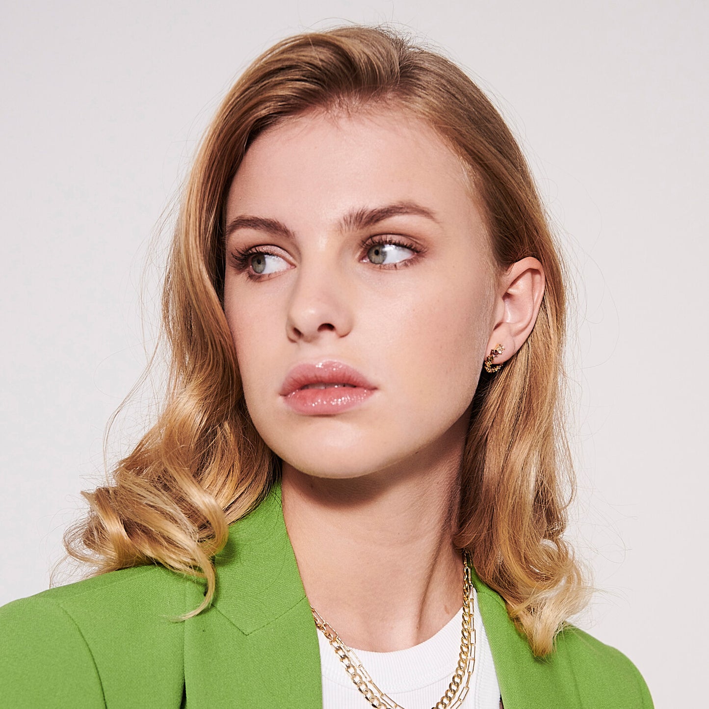 18K gold plated | Rainbow