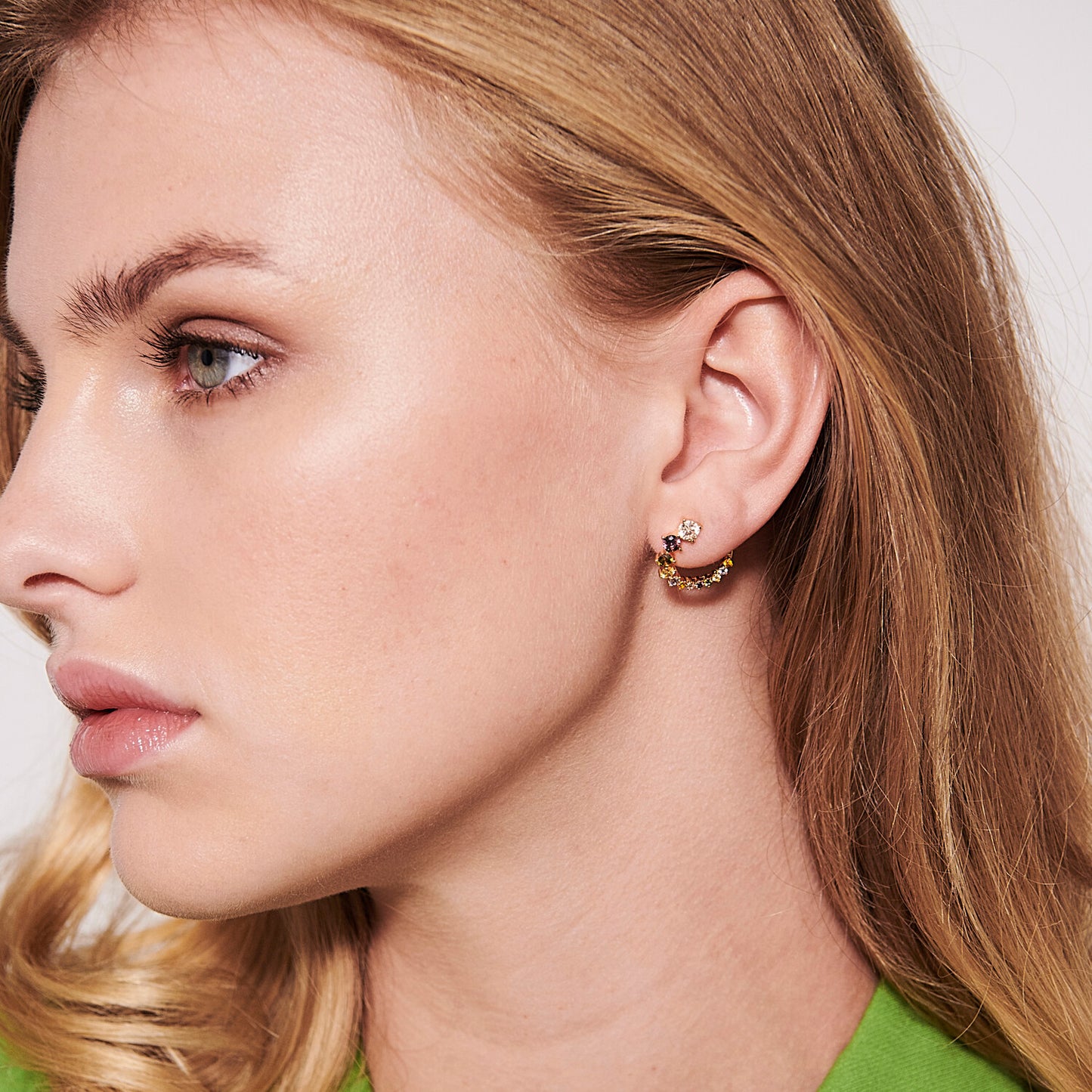 18K gold plated | Rainbow