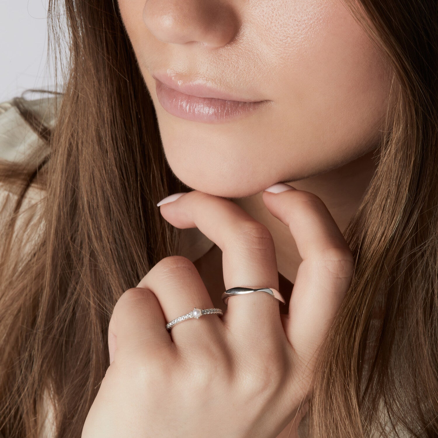 Ring Ellera Perla Uno – Sif Jakobs Jewellery - Main Image