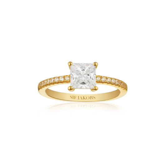 18K gold plated | White | 58, 18K gold plated | White | 56, 18K gold plated | White | 54, 18K gold plated | White | 52, 18K gold plated | White | 50