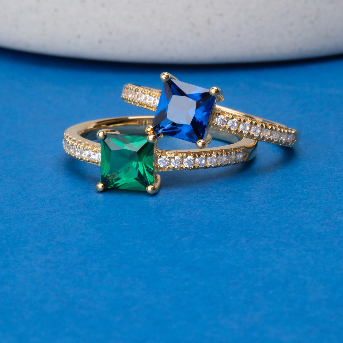 18K gold plated | Green | 58, 18K gold plated | Green | 56, 18K gold plated | Green | 54, 18K gold plated | Green | 52, 18K gold plated | Green | 50