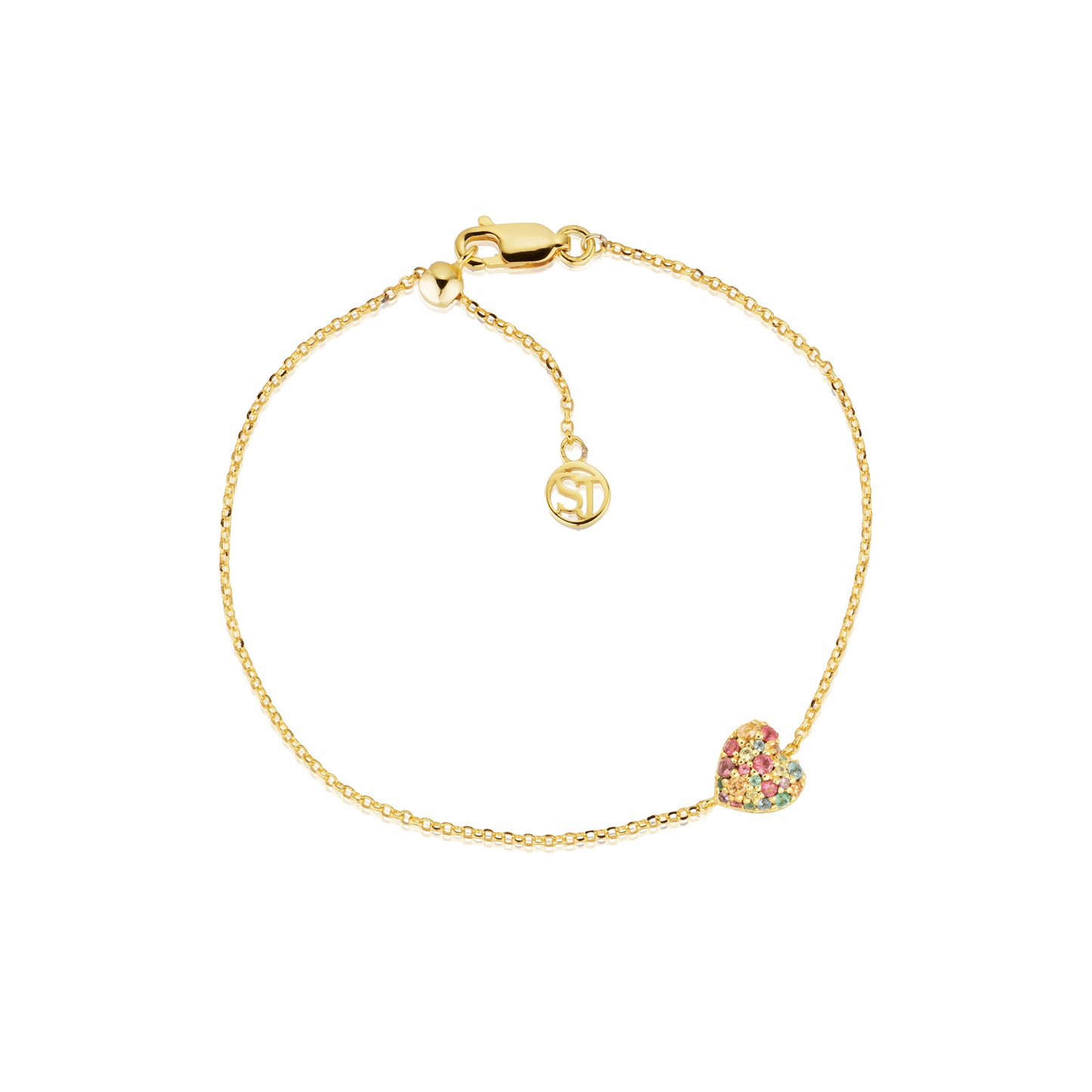 18K gold plated | Rainbow
