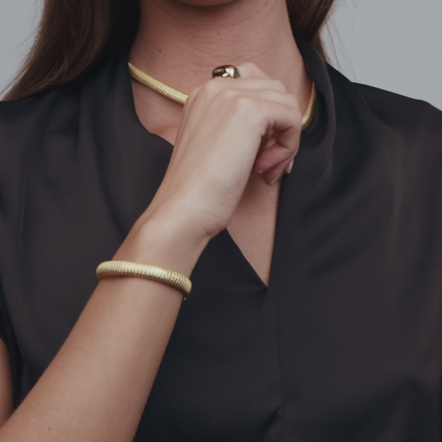 18K gold plated